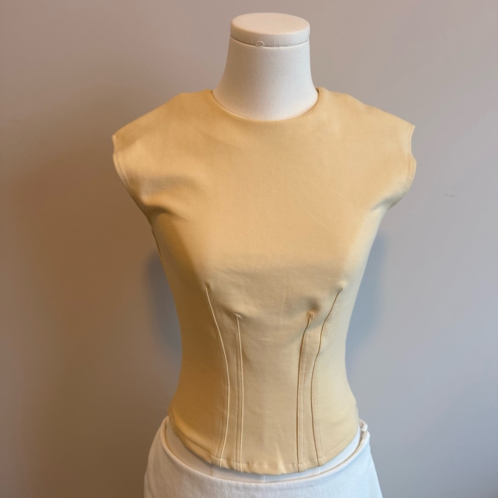 Zara  butter yellow  Women's Top